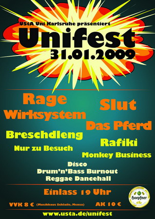 Unifest Plakat
