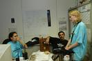 team Astrid, Christian und Sabine in Zentrale