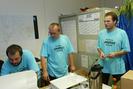 team In Zentrale, Astrid, Martin und Enrik 4